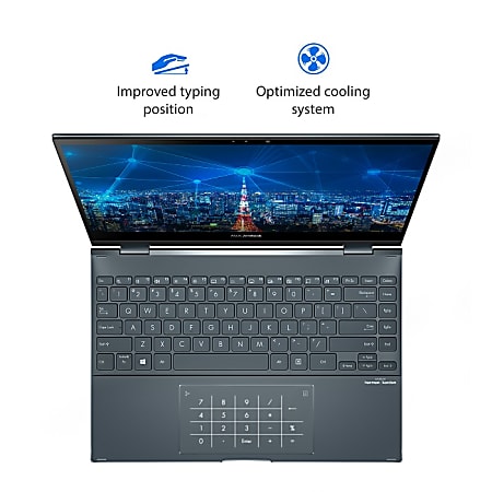 ASUS ZenBook Flip 13 Core i7 13.3” FHD ASUS ZenBook Flip 13 Ultra Slim Convertible Laptop 13.3