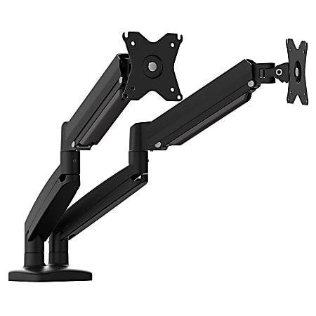 j5create JTSA102 Ergonomic 32&rdquo; Dual Monitor Mount, Black