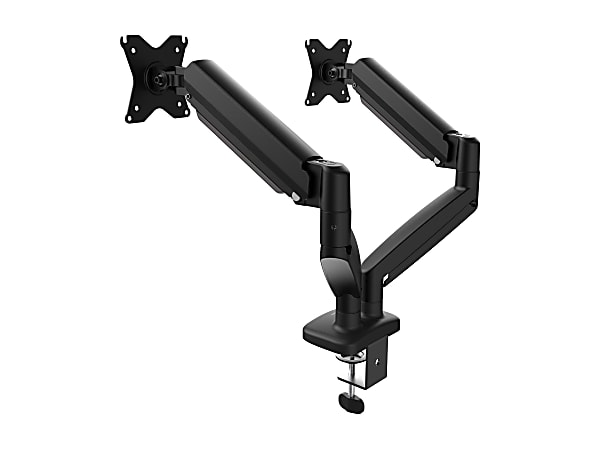 j5create JTSA102 Ergonomic 32 Dual Monitor Mount Black - ODP