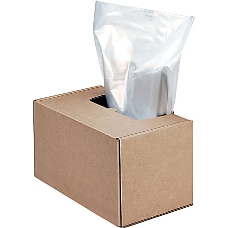Fellowes® High-Security Shredder Bags, Pack Of 50 Bags