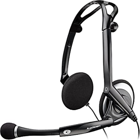 Plantronics .Audio 400 DSP Headset - Stereo - USB - Wired - Over-the-head - Binaural - Semi-open