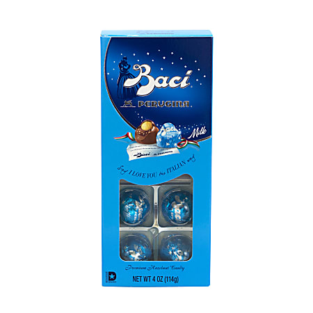 Baci Perugina Milk Chocolate Vista Gift Boxes 8 Pieces Per Box Pack Of 2  Boxes - Office Depot