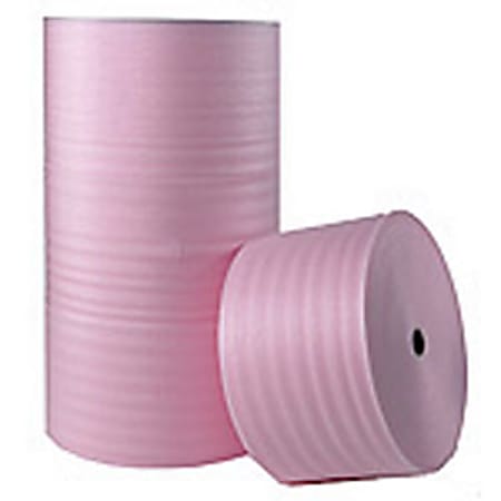Office Depot® Brand Antistatic Foam Rolls, 1/8" x 72" x 550', Slit At 12", Box Of 6 Rolls