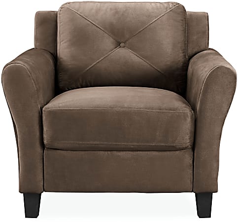 Lifestyle Solutions Hanson Microfiber Chair, Brown