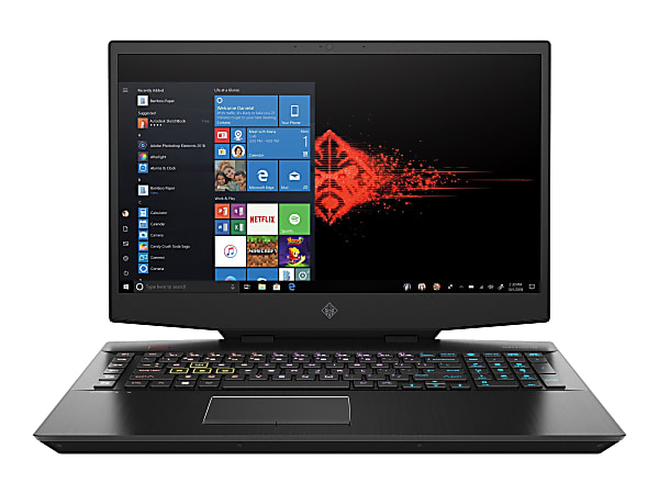 HP OMEN 17.3" Gaming Notebook, Core i7 i7-9750H, 16GB Memory, 256GB SSD, Shadow Black, Windows® 10 Home, NVIDIA GeForce RTX 2080 Video Memory