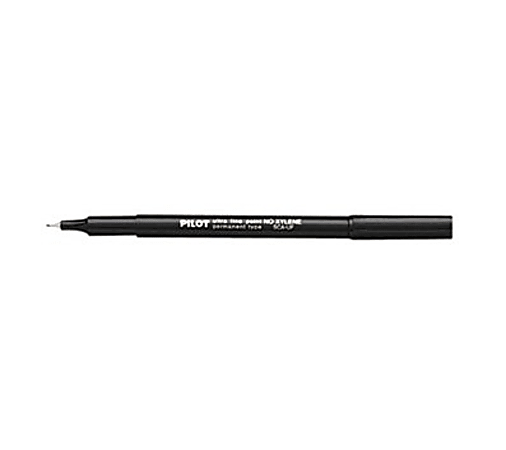 Pilot® Permanent Marker, Extra-Fine Point, 0.38 mm, Black 