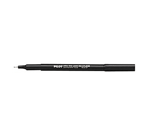 Pilot® Permanent Marker, Extra-Fine Point, 0.38 mm, Black
