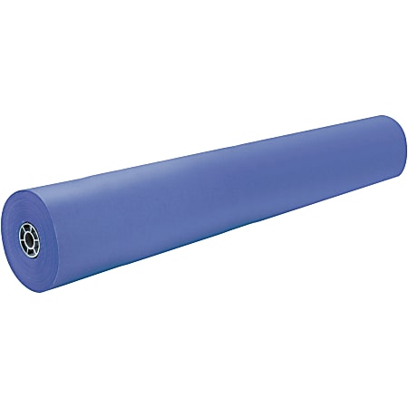 Pacon® Rainbow Duo-Finish Kraft Paper Roll, 36" x 1000', Royal Blue