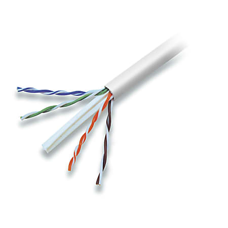 Belkin 900 Series - Bulk cable - 1000 ft - UTP - CAT 6 - plenum, solid - white