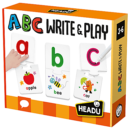 Headu ABC Write & Play Puzzles, Pre-K – 1
