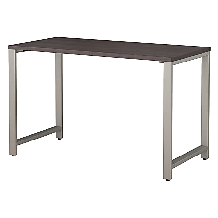 Bush Business Furniture 400 48"W Table Computer Desk, Storm Gray, Standard Delivery