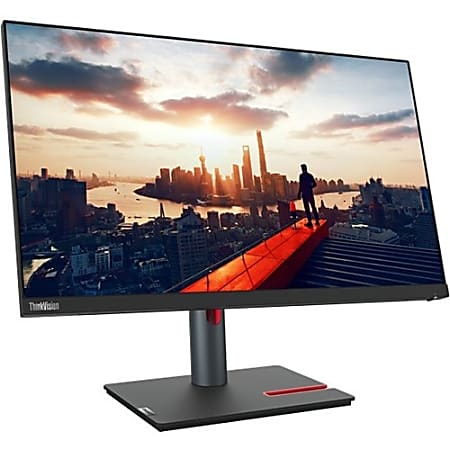 Lenovo ThinkVision P24h 30 24 Class WQHD LED Monitor 169 Raven