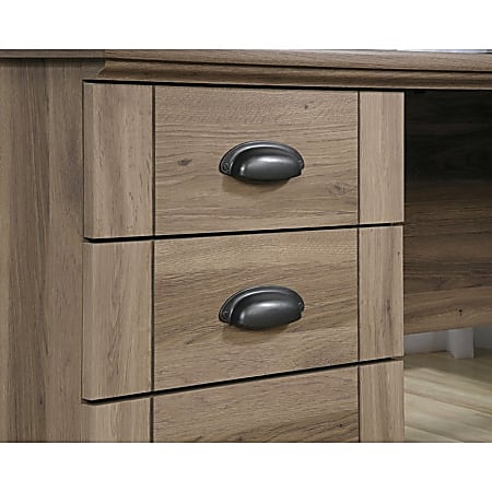 Sauder harbor view corner computer desk stores discount