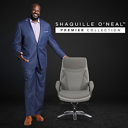 Shaquille ONeal Maximos Big Tall Ergonomic Vegan Leather High Back