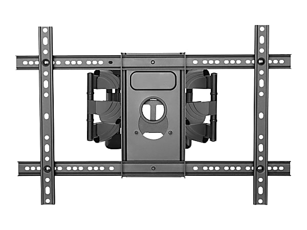 Tripp Lite Swivel/Tilt Corner Wall Mount for 37" to 70" TVs and Monitors - Flat/Curved - Mounting kit (fasteners, wrench) - for TV and monitor - steel - black - screen size: 37"-70" - wall-mountable