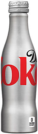 Diet Coke®, 8.5 Oz., Aluminum Bottle, Pack Of 24