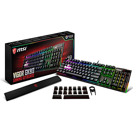 MSI Vigor GK80 CR US Gaming Keyboard - Thumbnail 3
