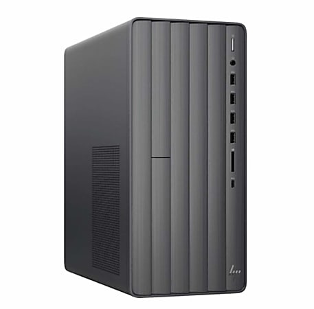 HP ENVY TE01-4147c Refurbished Desktop PC, Intel® Core™ i7, 32GB Memory, 1TB Hard Drive/512GB Solid State Drive, Wi-Fi 6, Windows® 11 Pro