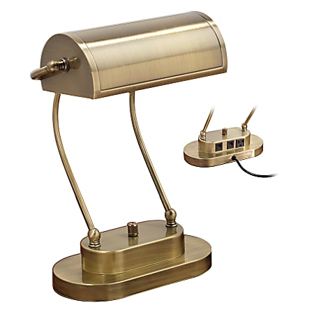 Realspace Data Port Banker s Lamp 14 1 2