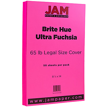  JAM PAPER Colored 65lb Cardstock - 8.5 x 11