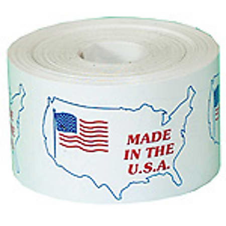 Tape Logic® Preprinted Shipping Labels, USA503, "Made In