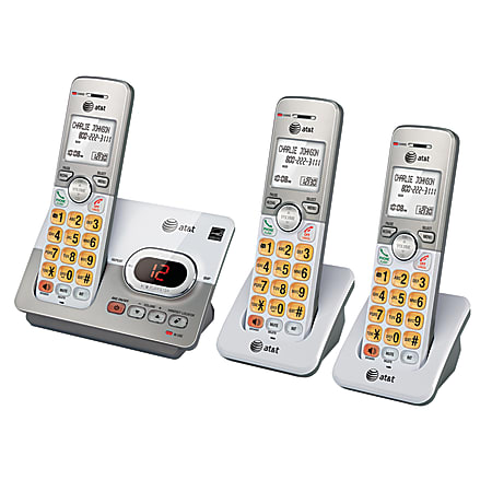 AT T EL52303 DECT 6.0 Expandable Cordless Phone System With
