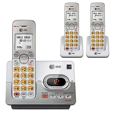 AT T EL52303 DECT 6.0 Expandable Cordless Phone System With