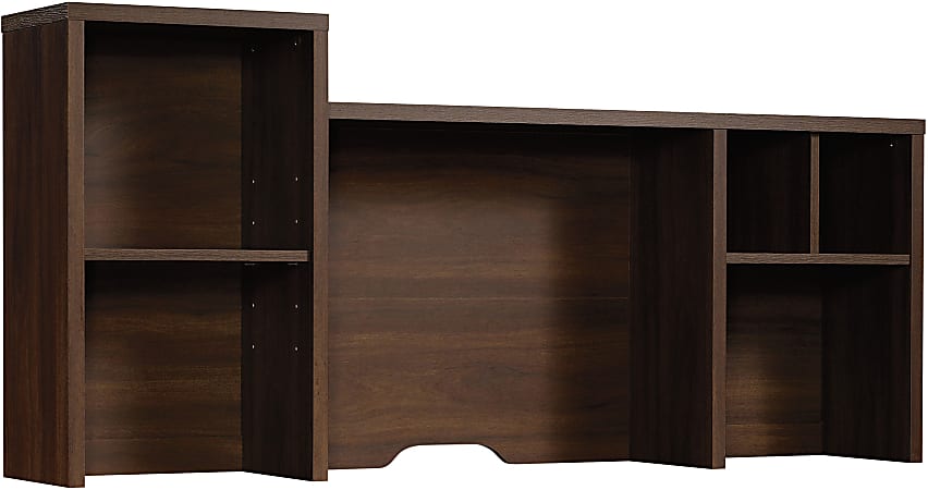 Sauder® Englewood 59"W Computer Desk Hutch, Spiced Mahogany