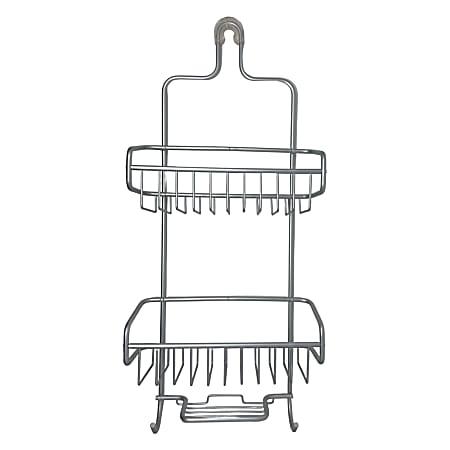 Better Houseware Rust-Proof Extra-Large Shower Caddy, 27-1/2”H x 11-3/4”W x 4-3/8”D, Metallic