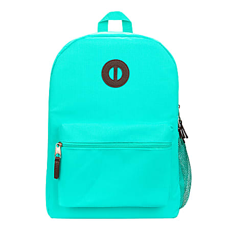 Office Depot® Brand Basic Backpack With 16" Laptop Pocket, Dark Mint