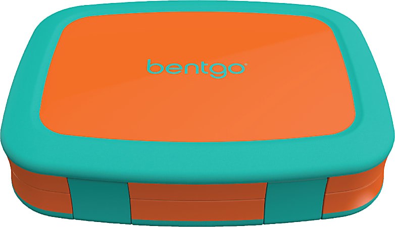 Bentgo Kids Brights 5-Compartment Bento Lunch Box - Orange