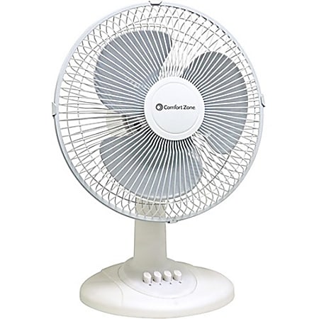 Comfort Zone CZ121BW Desk Fan 12