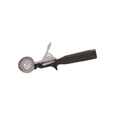 Vollrath No. 30 Disher With Antimicrobial Protection, 1 Oz, Black