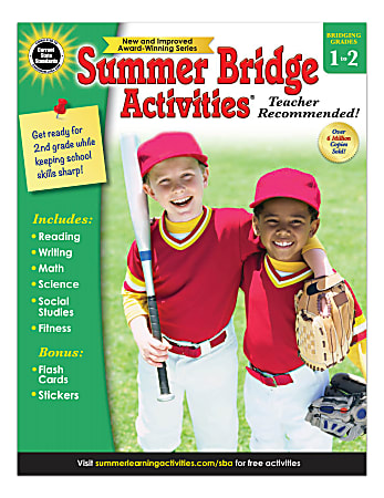 Carson-Dellosa Summer Bridge Activities Workbook, 2nd Edition,