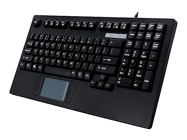 Adesso&reg; AKB-425UB EasyTouch USB Rackmount Keyboard With Touchpad