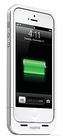 mophie® Juice Pack Air Charging Case For Apple® iPhone® 5, White