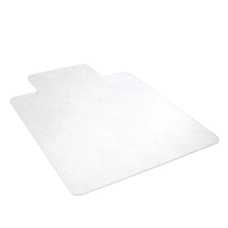 Deflecto EconoMat Chair Mat For Hard Floors, Standard Lip, 36" x 48", Clear