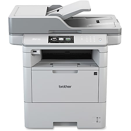 Brother® MFC-L6750DW All-In-One Monochrome Laser Printer