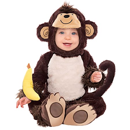 Amscan Monkey Around Infants' Halloween Costume, 6-12 Months