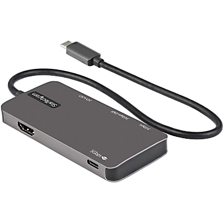 StarTech.com USB C Multiport Adapter USB C to 4K HDMI 100W PD Pass
