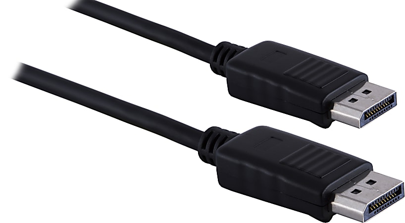 Ativa DisplayPort Cable 6 Black 36545 - Office Depot