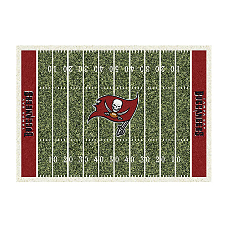 Imperial NFL Homefield Rug, 4' x 6', Tampa Bay Buccaneers