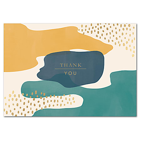 Lady Jayne Thank You Boxed Cards Sketched Thanks 3 12 x 5 Pack Of 12