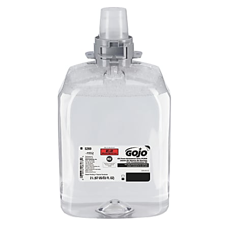 GOJO® E2 Foam Hand Wash Soap With PCMXs, Unscented, 67.63 Oz, Set Of 2 Bottles