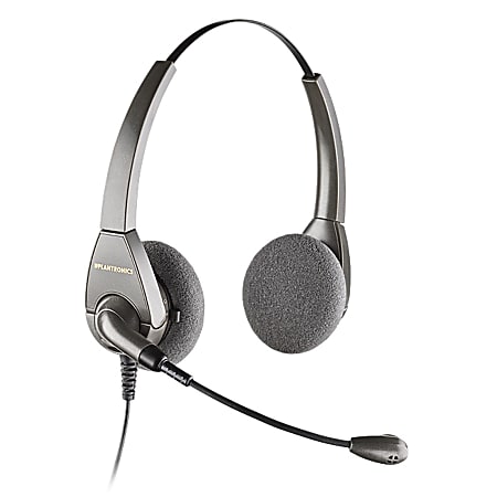 Plantronics® Encore™ H101N Binaural Headset With Noise-Canceling Microphone