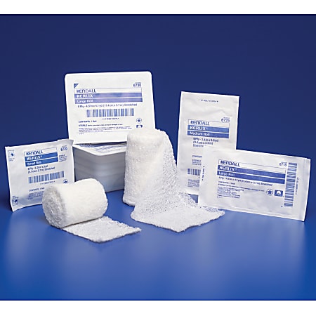 Covidien KERLIX™ Gauze Bandage Rolls, Non-Sterile, Large, 4 1/2" x 4.1 Yd., 6-Ply, Dispenser Pack Of 12