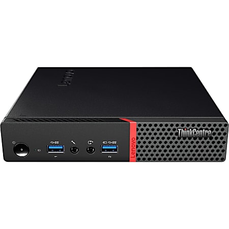 Lenovo® ThinkCentre M600 Tiny Thin Client, Intel® Celeron® N3010, 4GB Memory, 32GB Solid State Drive, Intel® HD Graphics 400