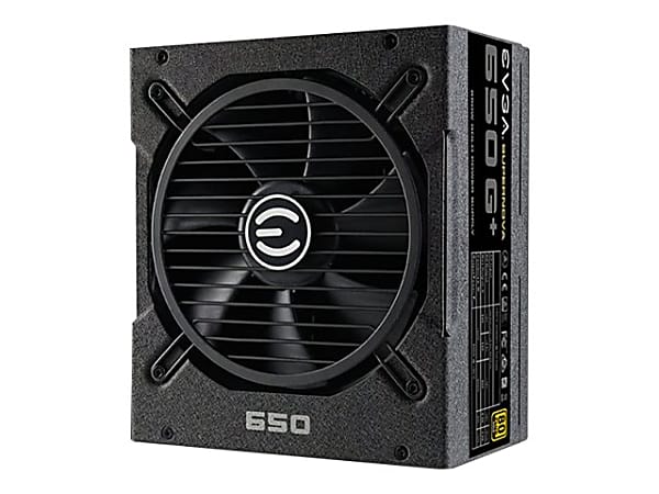 EVGA SuperNOVA 650 G1+ - Power supply (internal) - ATX / EPS - 80 PLUS Gold - AC 100-240 V - 650 Watt