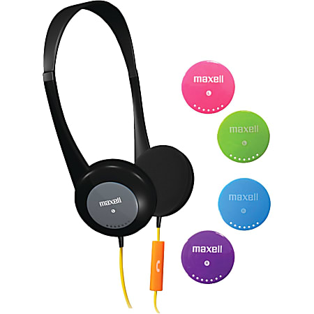 Maxell Action Kids Headphones With Mic - Stereo