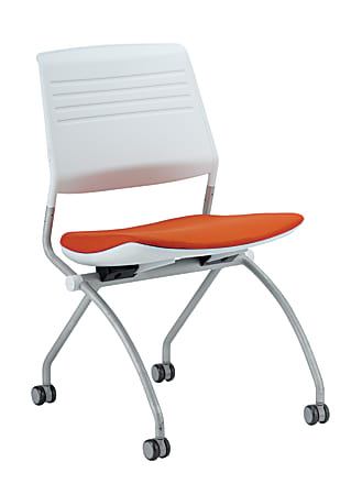 Raynor® Switch Training Chair, 35 1/2"H x 25 1/2"W x 23"D, Orange/White, Pack Of 2